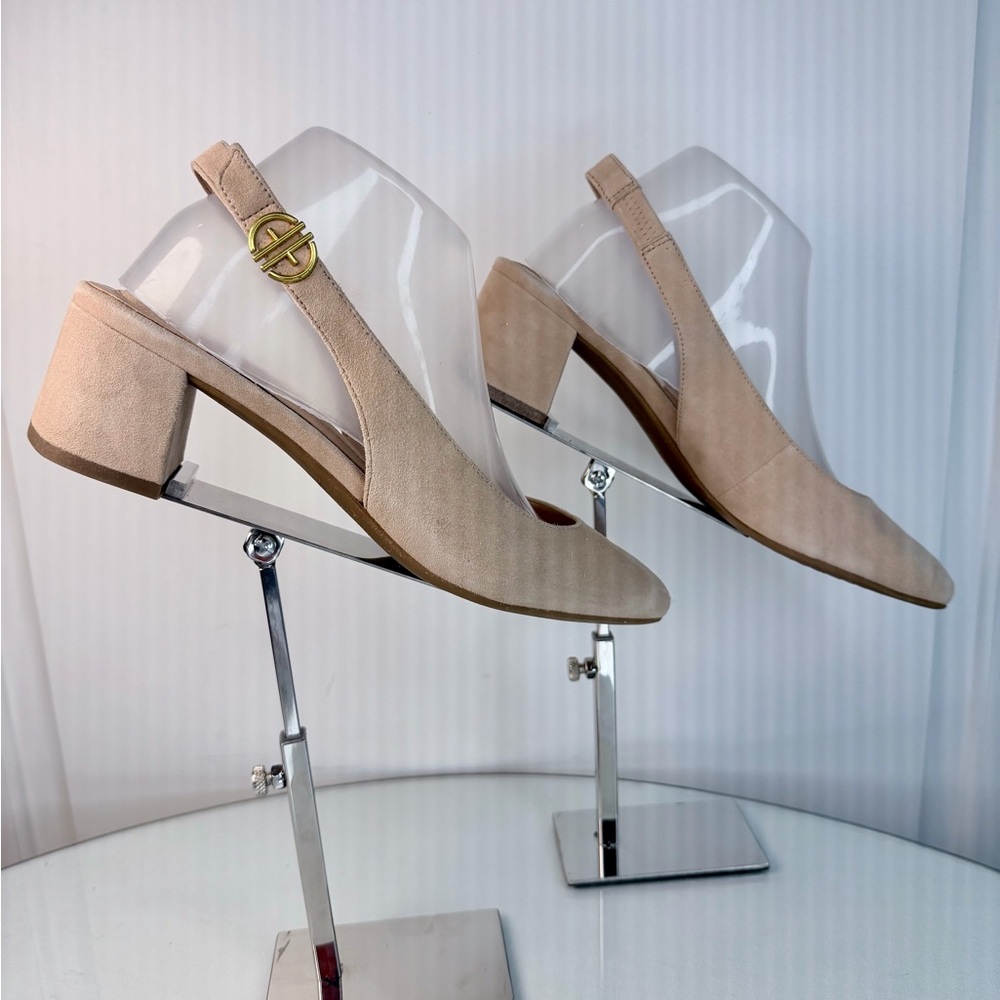 Cole Haan Elegant Beige Slingback Heels